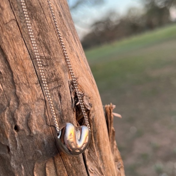 Bean Necklace Made in .925 Silver - Picture 3 of 4